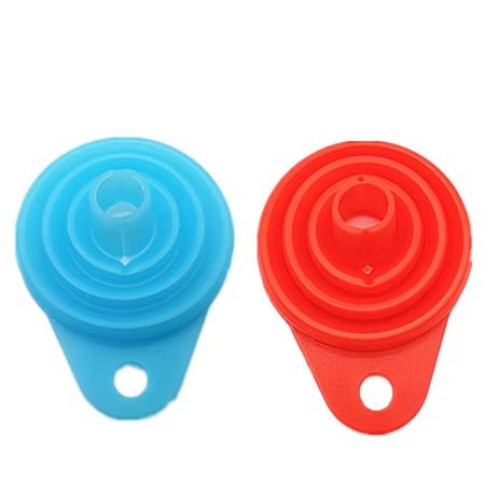 Mini Foldable Funnel Silicone Collapsible 2 Pcs.