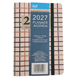 2027 Planner Agenda Weekly Page Format