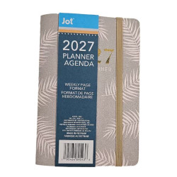 2027 Planner Agenda Weekly Page Format