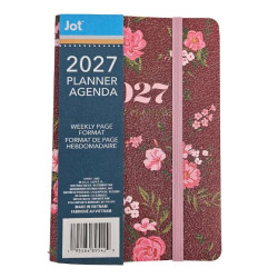 2027 Planner Agenda Weekly Page Format