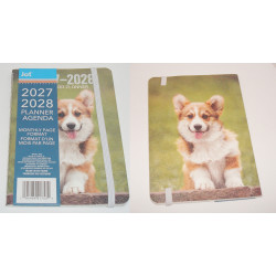2027 - 2028 Planner Agenda Monthly Format