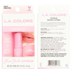 Shea Butter Sheer Lip Balm Sheer Pink