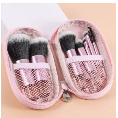 Makeup Brush Set 10pcs Pink