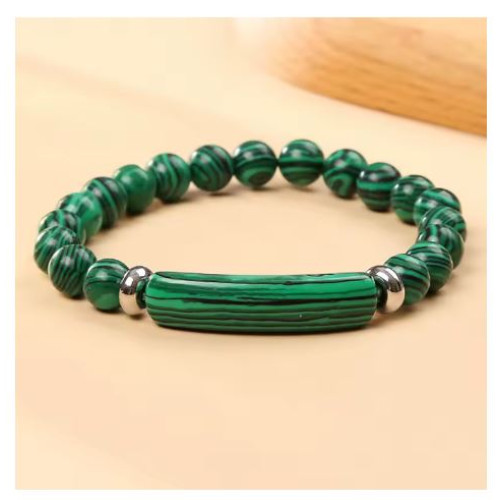 Malachite Beaded Beads Bracelet