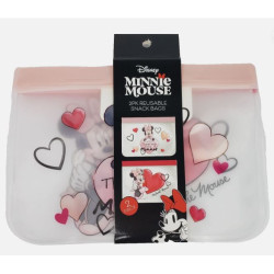 Disney Minnie Mouse Reusable Snack Bags 2 Pack