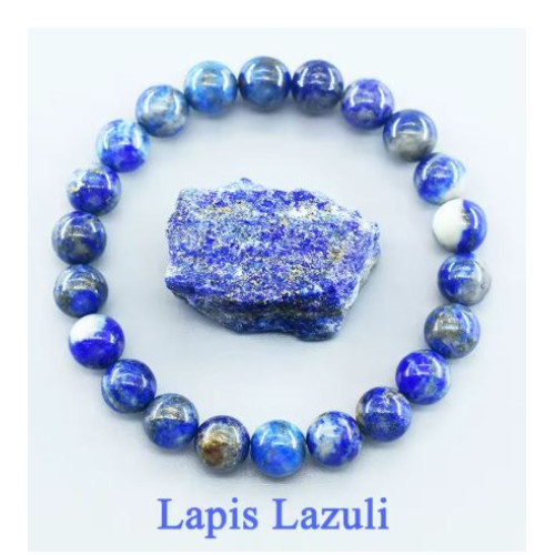 Lapis Lazuli Stone Beads Bracelet