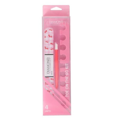 Diamond Pedicure Kits, 4-ct. Packs Pink