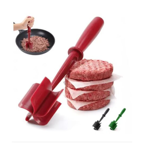 Handheld Household Kitchen Meat Chopper (Red)
