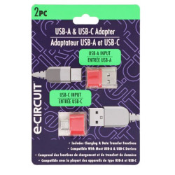 USB-A To USB-C Adapter Red
