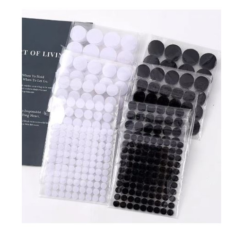 Self -Adhesive Velcro Fastener (White) 102 pairs